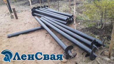 Photo of Монтаж винтовых свай в СПб и Ленинградской области